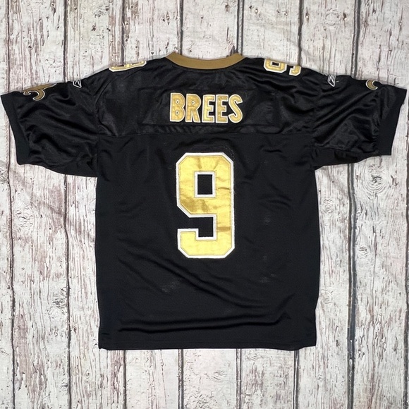 Drew Brees New Orleans Saints Reebok NFL Football Jersey Mens - Picture 2 of 5